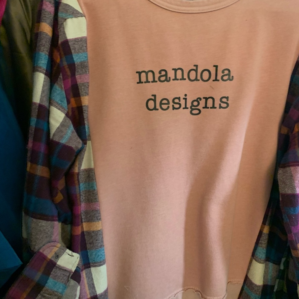 Mandola Designs Plaid Flannel Handmade Jacket